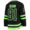 Custom #91 Black DAL Hockey Shirt Top