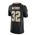 Custom #32 Black NO Football Shirt Top