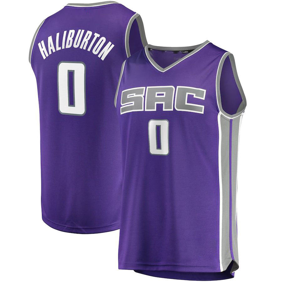 Custom #0 Purple Basketball Shirt Top