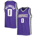 Custom #0 Purple Basketball Shirt Top