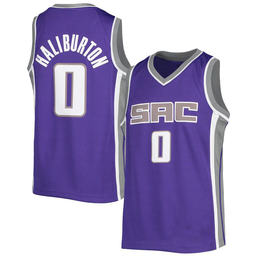 Custom #0 Purple Basketball Shirt Top