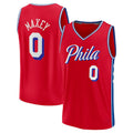 Custom #0 Red 2022 PHI Basketball Shirt Top