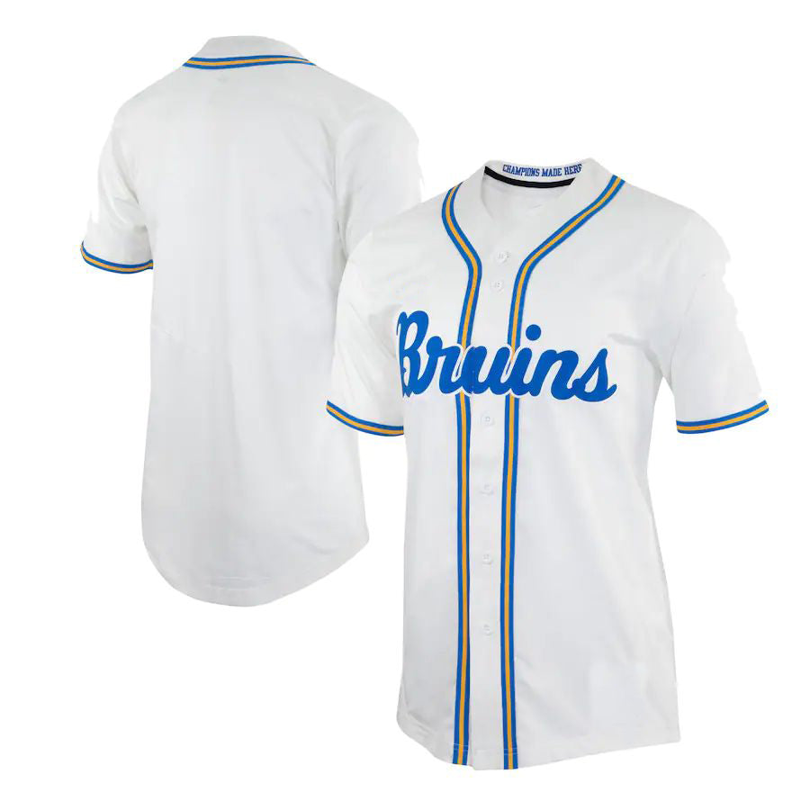 Custom White Baseball Shirt Top