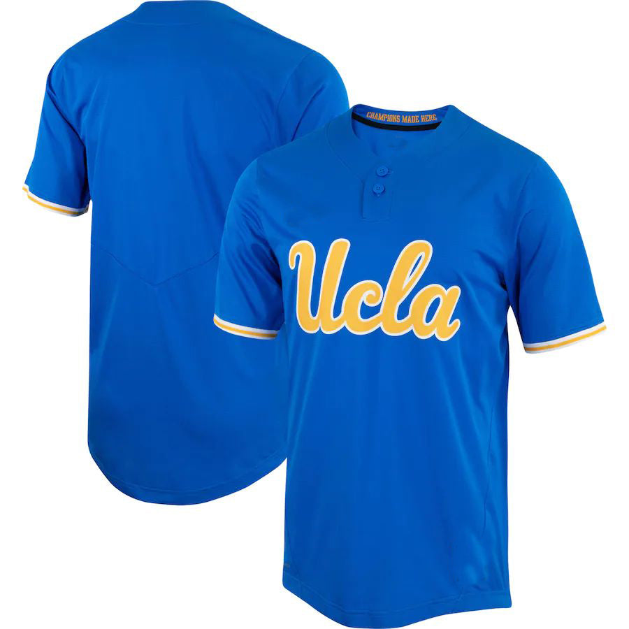 Custom Blue College Shirt Top