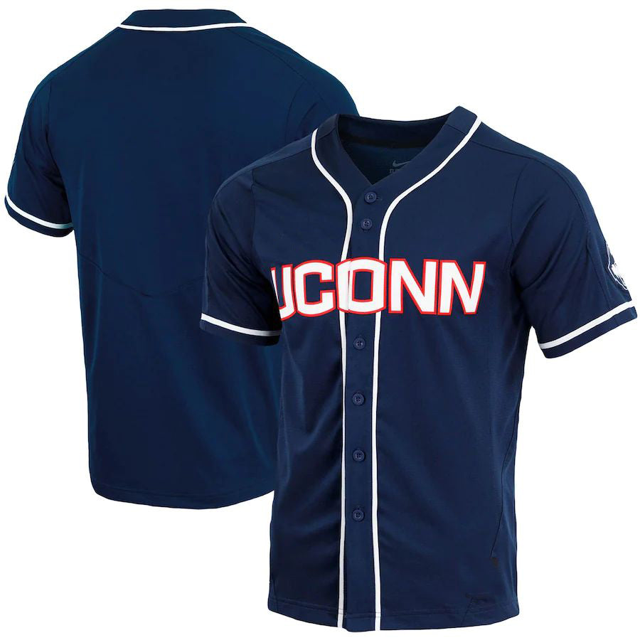 Custom Navy Baseball Shirt Top
