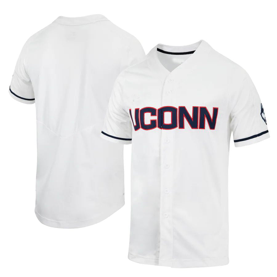 Custom White Baseball Shirt Top