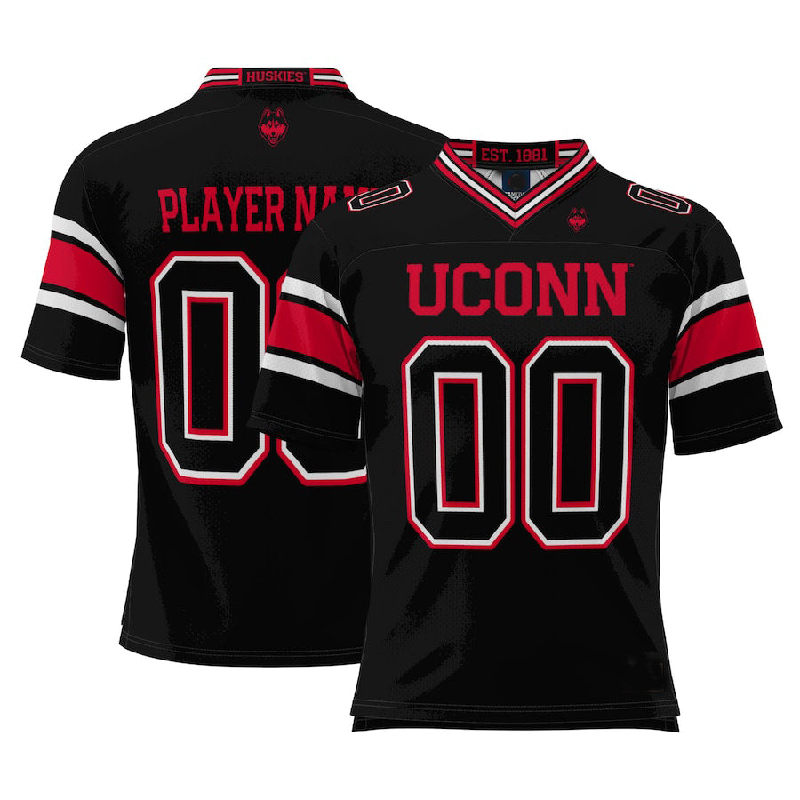 Custom Black Football Shirt Top