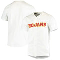 Custom White Baseball Shirt Top