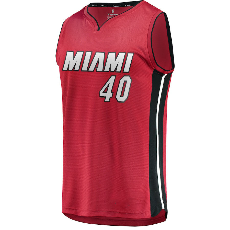 Custom #40 Red MIA Basketball Shirt Top