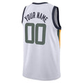 Custom White UTA Basketball Shirt Top