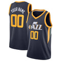 Custom Navy UTA Basketball Shirt Top