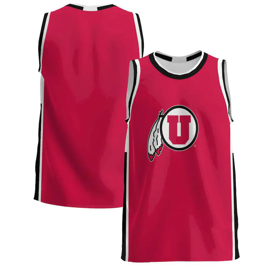 Custom Red Basketball Shirt Top