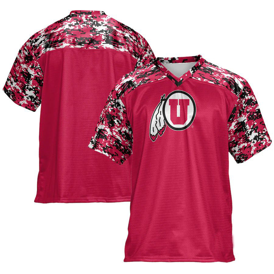 Custom Red Football Shirt Top