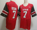 Custom #7 Red 2024 Football Shirt Top