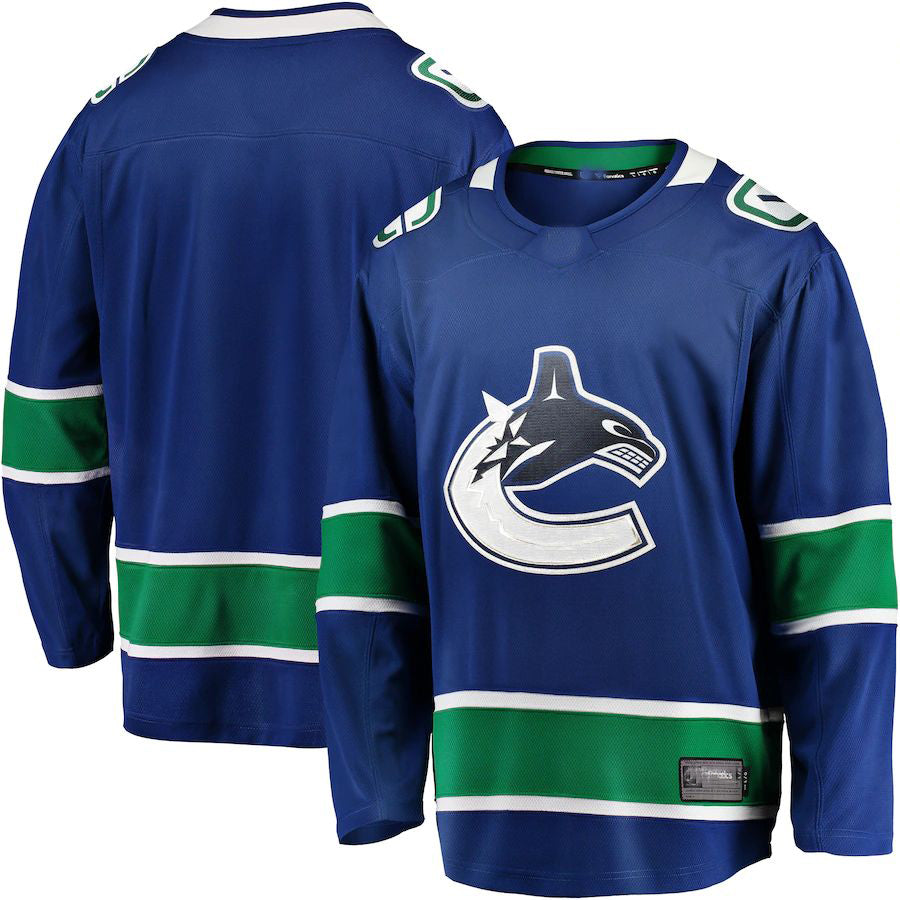Custom Blue VAN Hockey Shirt Top