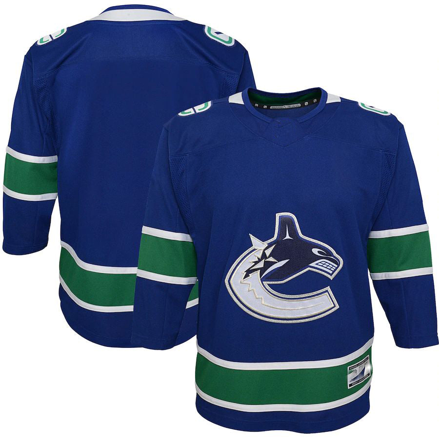 Custom Blue VAN Hockey Shirt Top