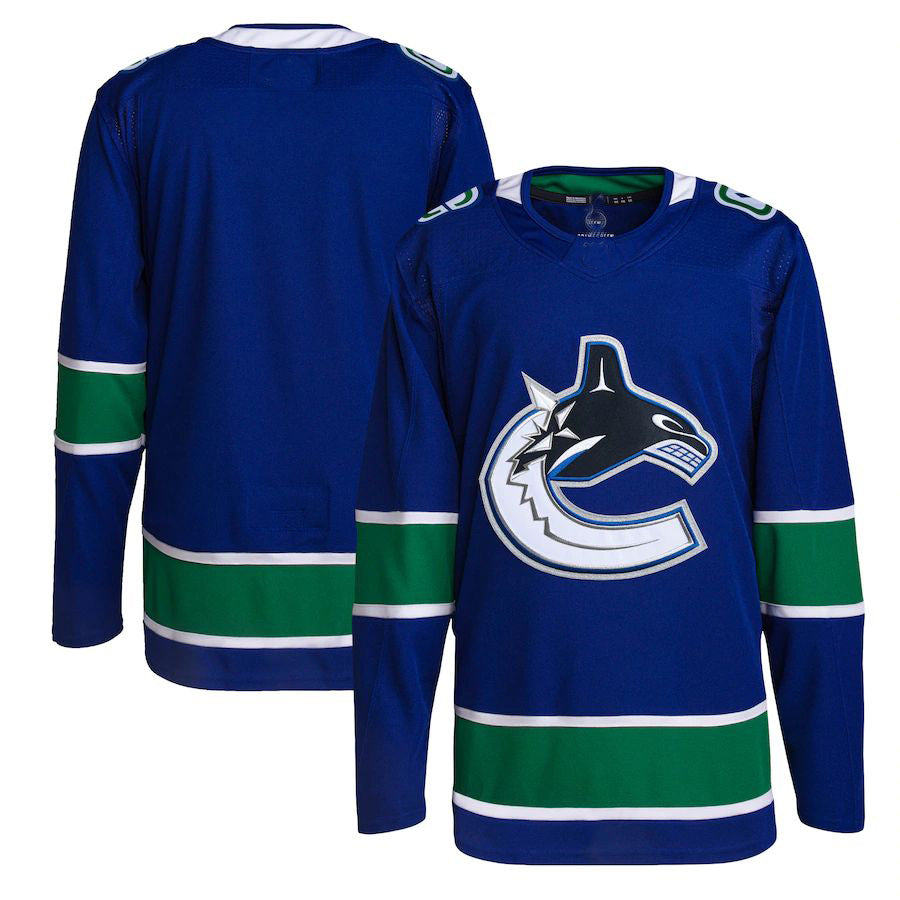 Custom Blue VAN Hockey Shirt Top