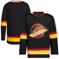Custom Black Retro VAN Hockey Shirt Top