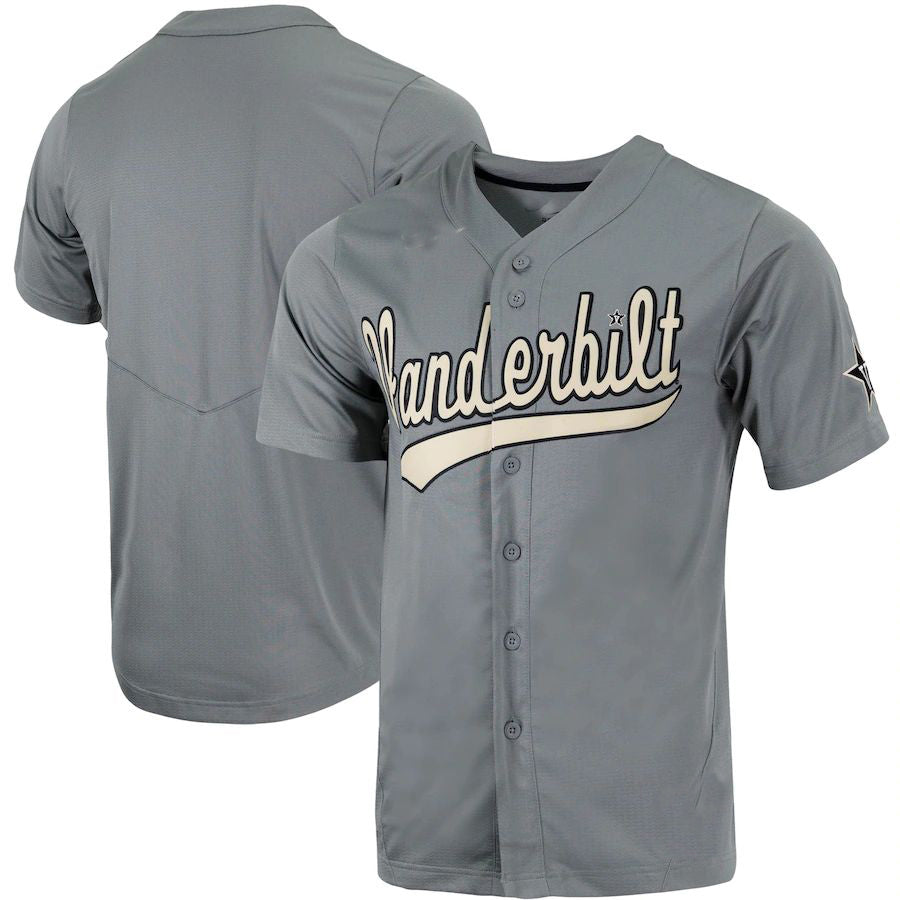 Custom Charcoal Baseball Shirt Top