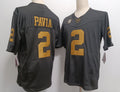 Custom #2 Black Football Shirt Top