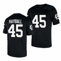 Custom #45 Black Football Shirt Top
