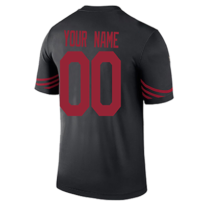 Custom White SF Football Shirt Top