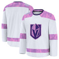 Custom White 2024 VGK Hockey Shirt Top
