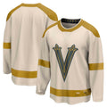 Custom Cream 2024 VGK Hockey Shirt Top