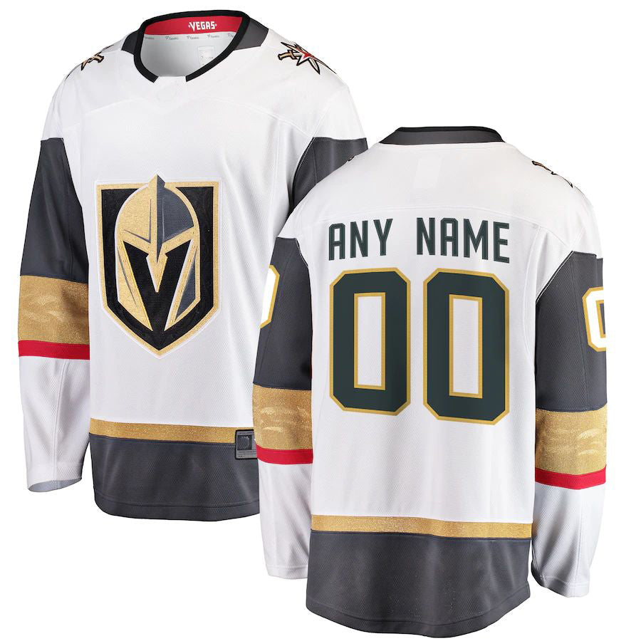 Custom White VGK Hockey Shirt Top