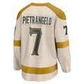 Custom #7 Cream 2024 VGK Hockey Shirt Top