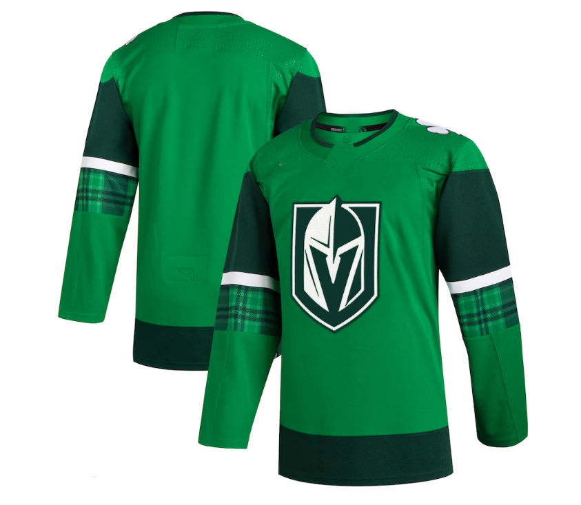 Custom Green 2023 VGK Hockey Shirt Top