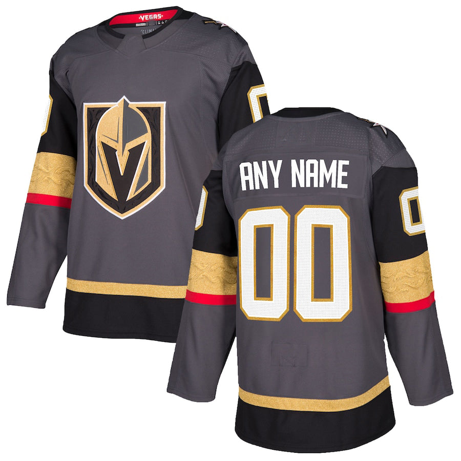 Custom Gray VGK Hockey Shirt Top