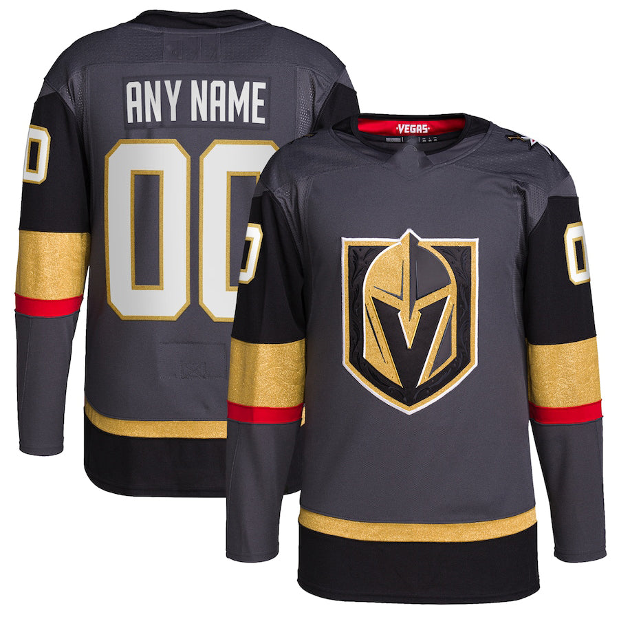 Custom Gray VGK Hockey Shirt Top