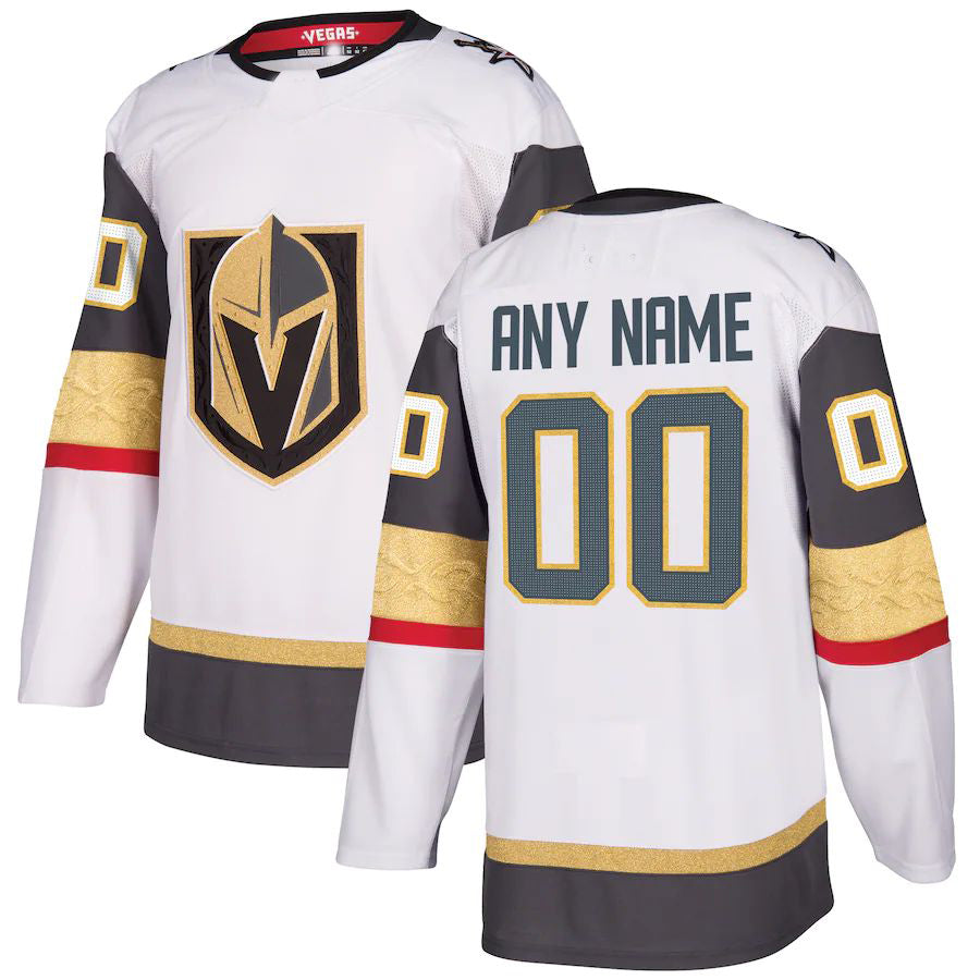 Custom White VGK Hockey Shirt Top