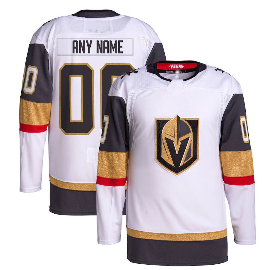 Custom White VGK Hockey Shirt Top