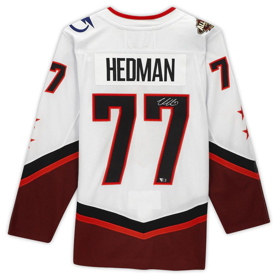 Custom #77 White 2022 TBL Hockey Shirt Top