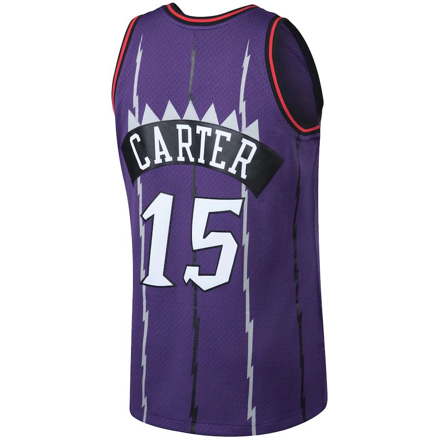 Custom #15 Purple TOR Basketball Shirt Top