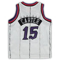 Custom #15 White 1998 TOR Basketball Shirt Top