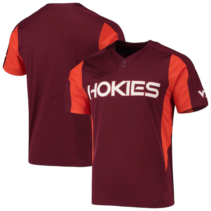 Custom Maroon Baseball Shirt Top