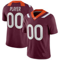 Custom Maroon Football Shirt Top