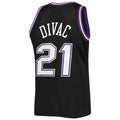 Custom #21 Black 2000 Basketball Shirt Top