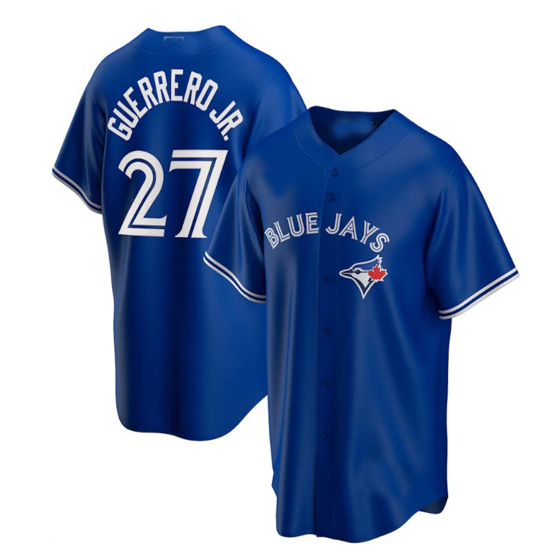Custom #27 Blue TOR Baseball Shirt Top