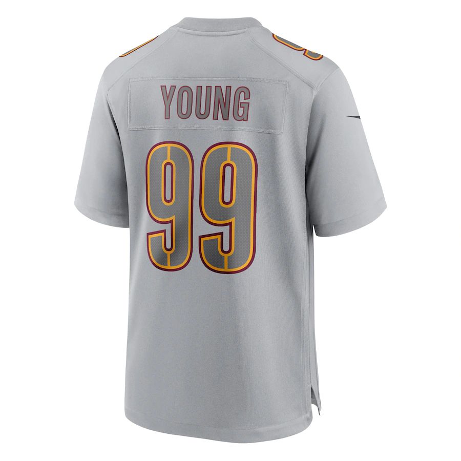 Custom #99 Gray WAS Football Shirt Top