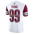 Custom #99 White WAS Football Shirt Top