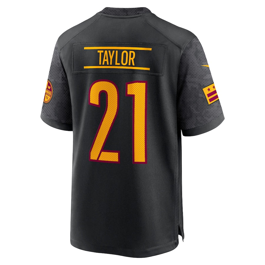 Custom #21 Black WAS Football Shirt Top