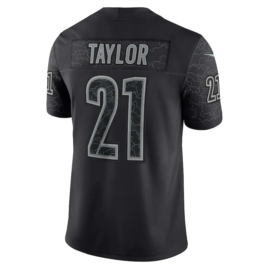 Custom #21 Black WAS Football Shirt Top
