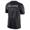 Custom #17 Black WAS Football Shirt Top