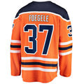 Custom #37 Orange EDM Hockey Shirt Top