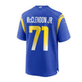 Custom #71 LAR Football Shirt Top