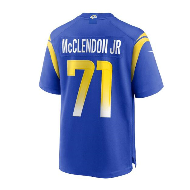 Custom #71 LAR Football Shirt Top